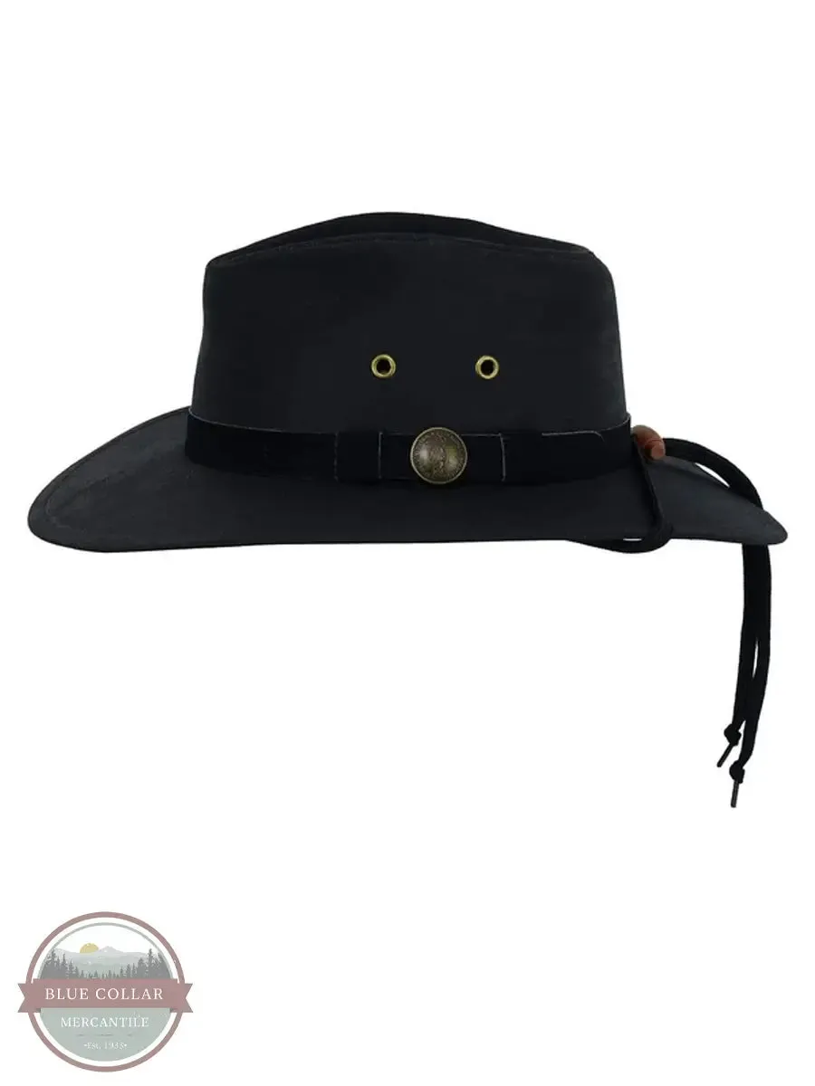 1480 BLK Kodiak Oilskin Black Hat