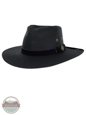 1480 BLK Kodiak Oilskin Black Hat