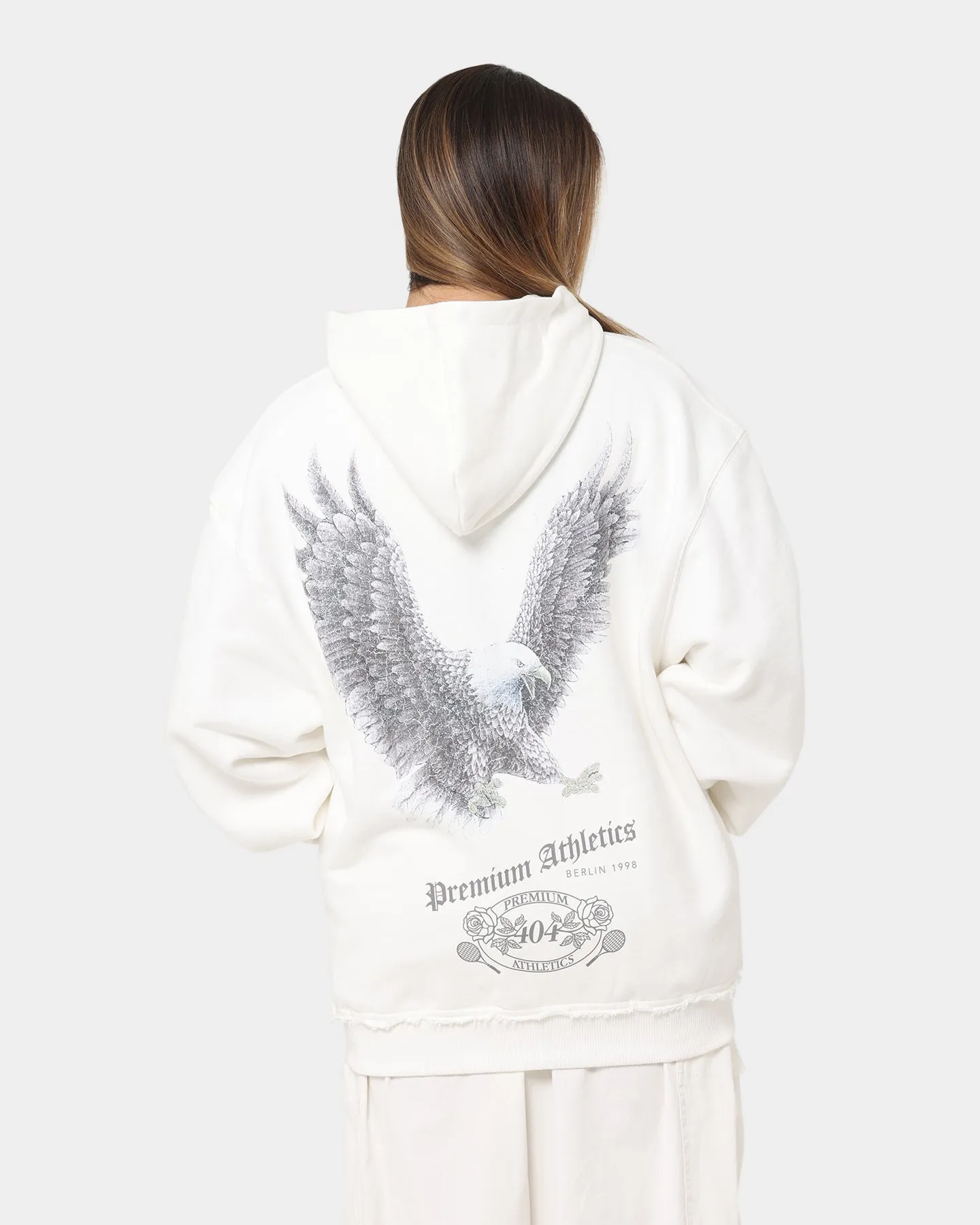 404 Flight Vintage Hoodie Off White