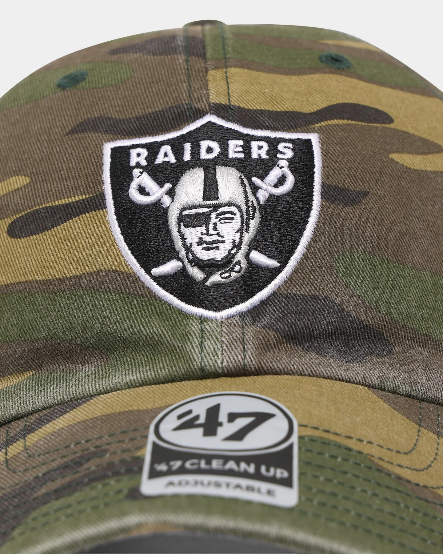 47 Brand Las Vegas Raiders 47 Clean Up Strapback Camo