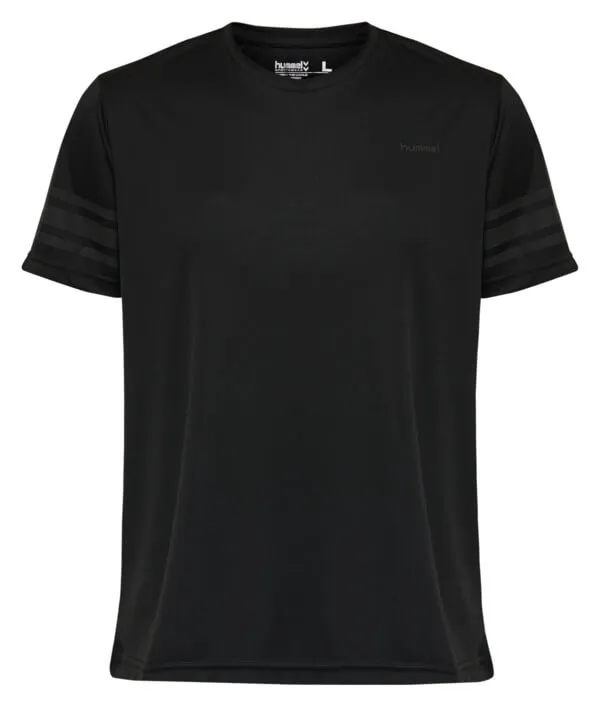 Abramo Men Polyester Black T-Shirt