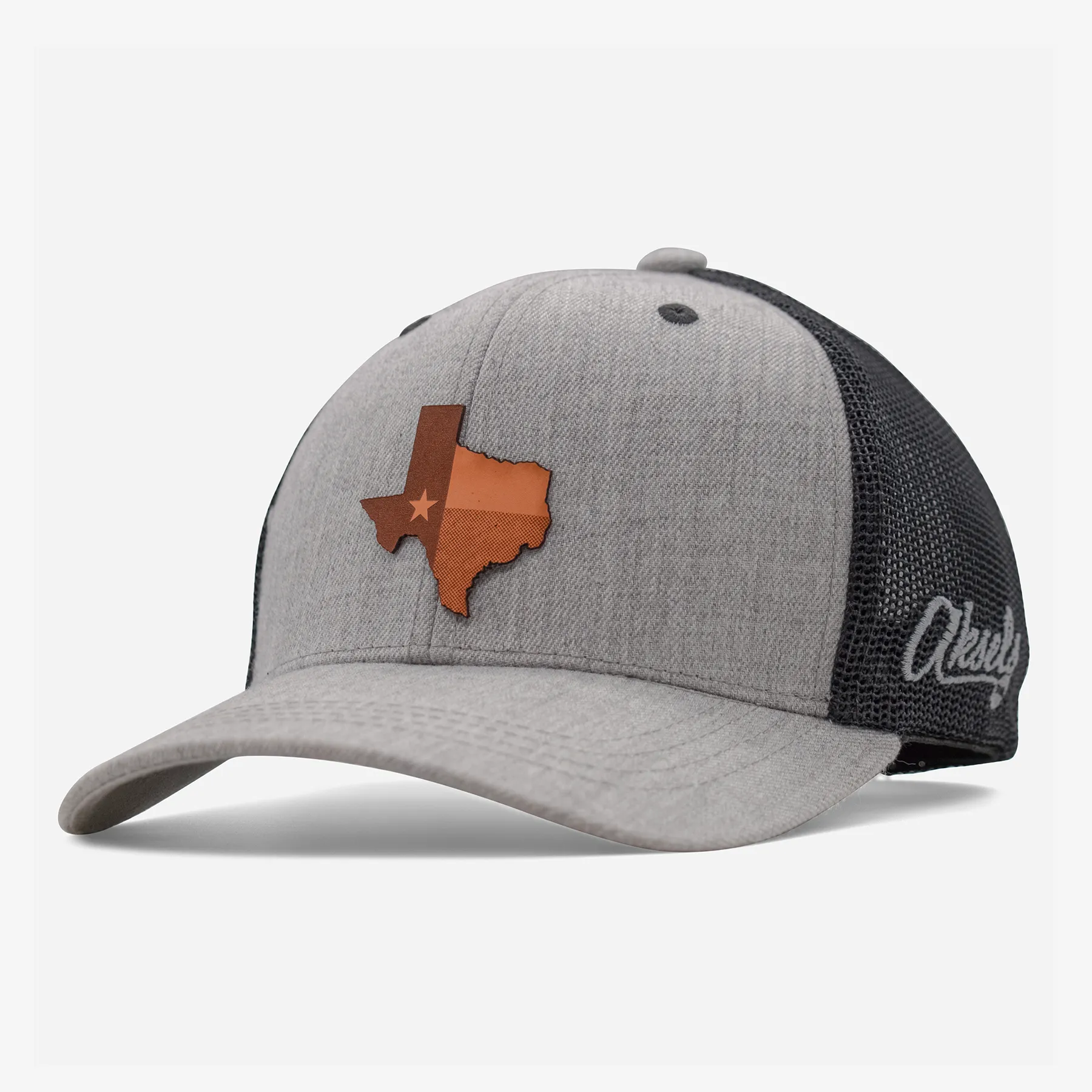 Aksels Laser Texas Outline Curved Full Flex Hat