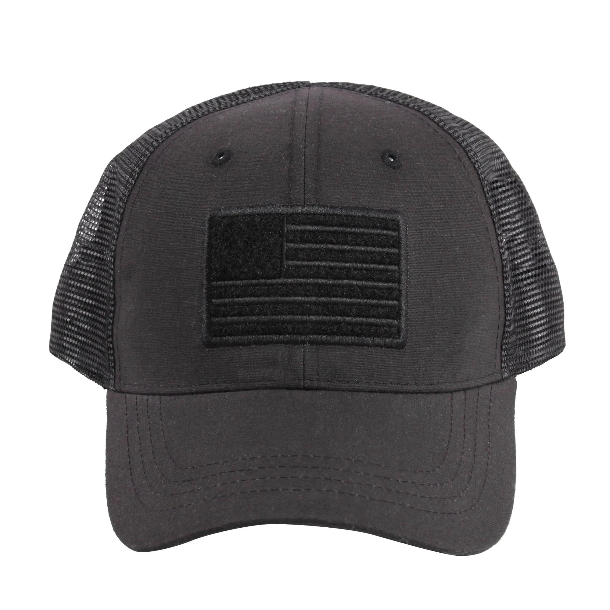 American Flag Velcro - Trucker Mesh Hat