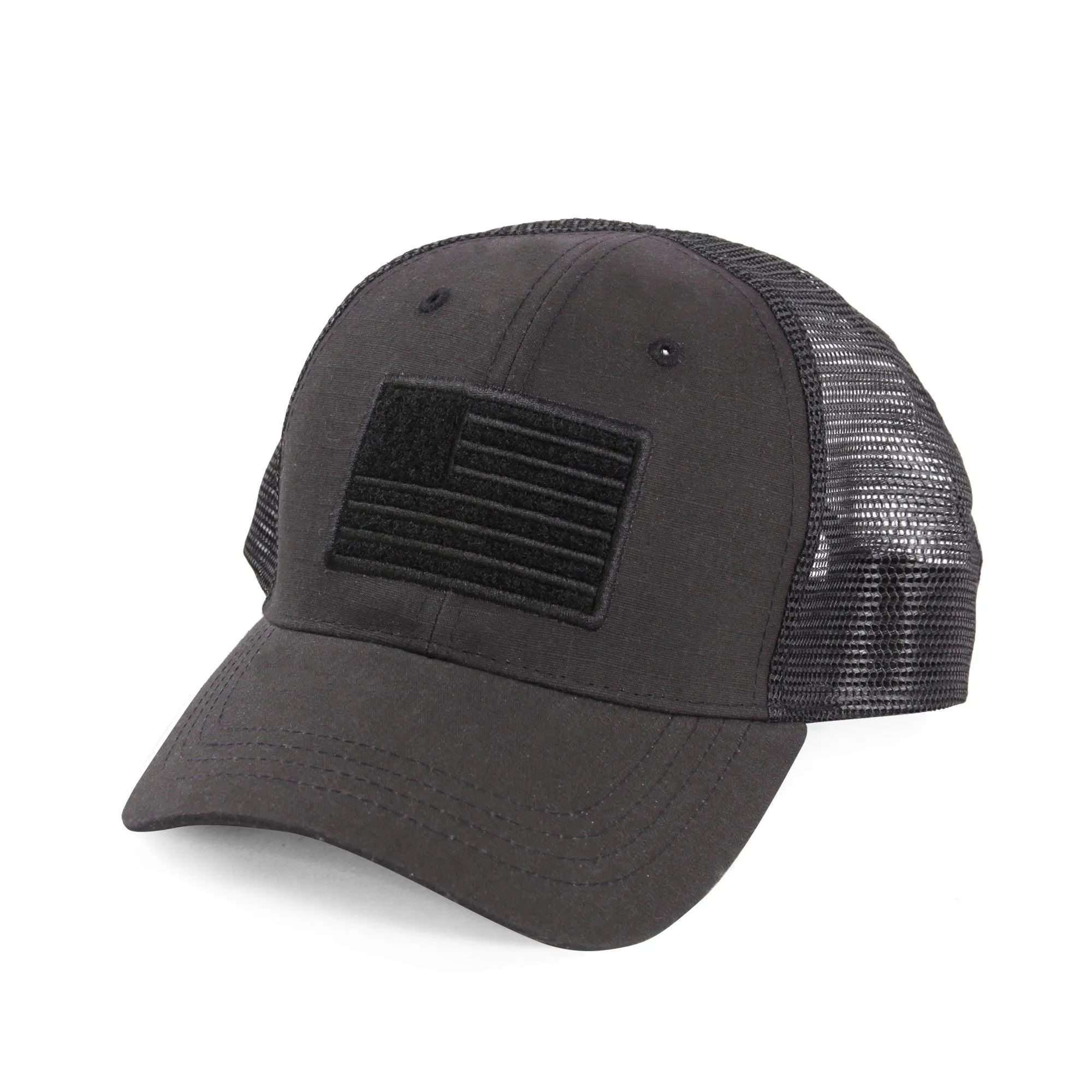 American Flag Velcro - Trucker Mesh Hat