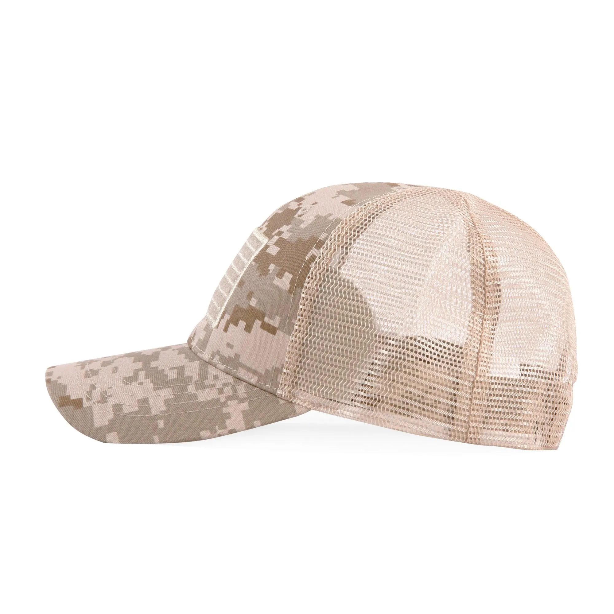 American Flag Velcro - Trucker Mesh Hat