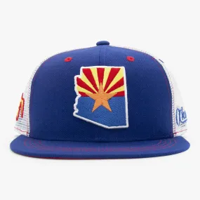 Arizona Flag Flatbill Snapback Hat