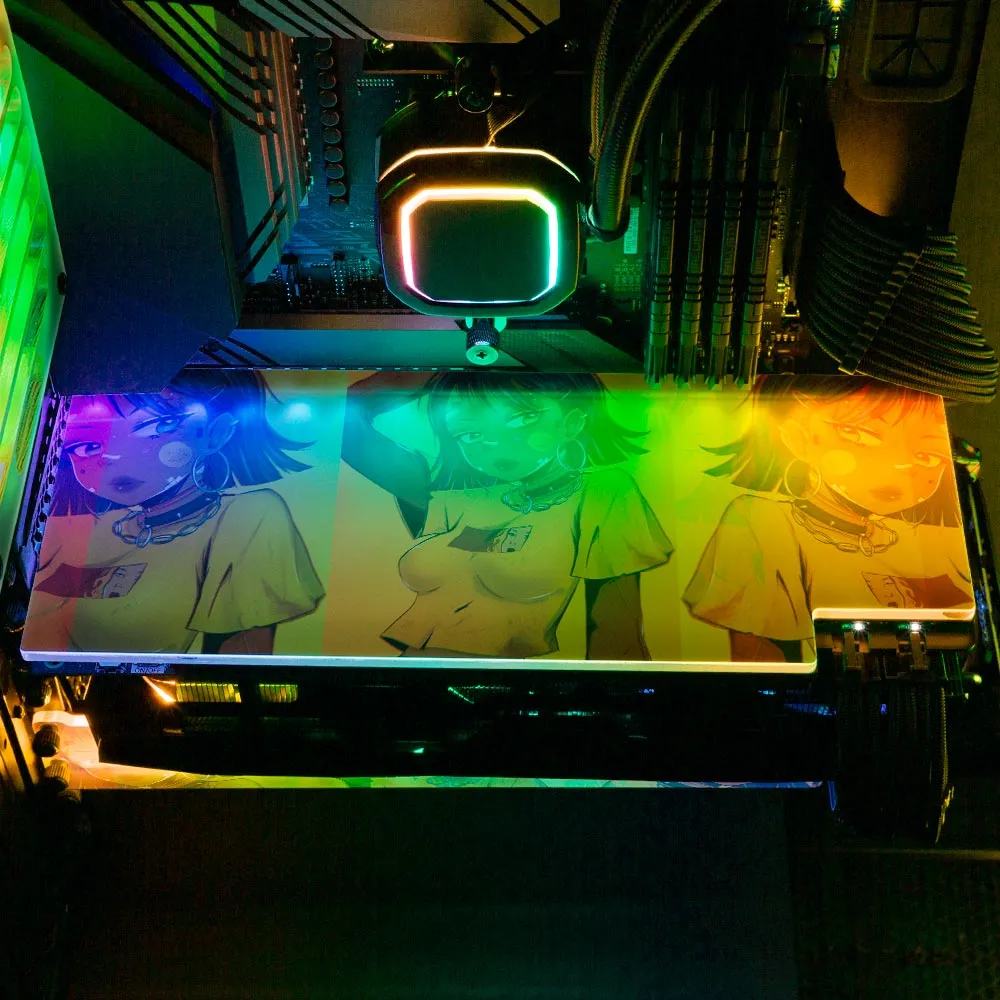 Bad to the Bone RGB GPU Backplate