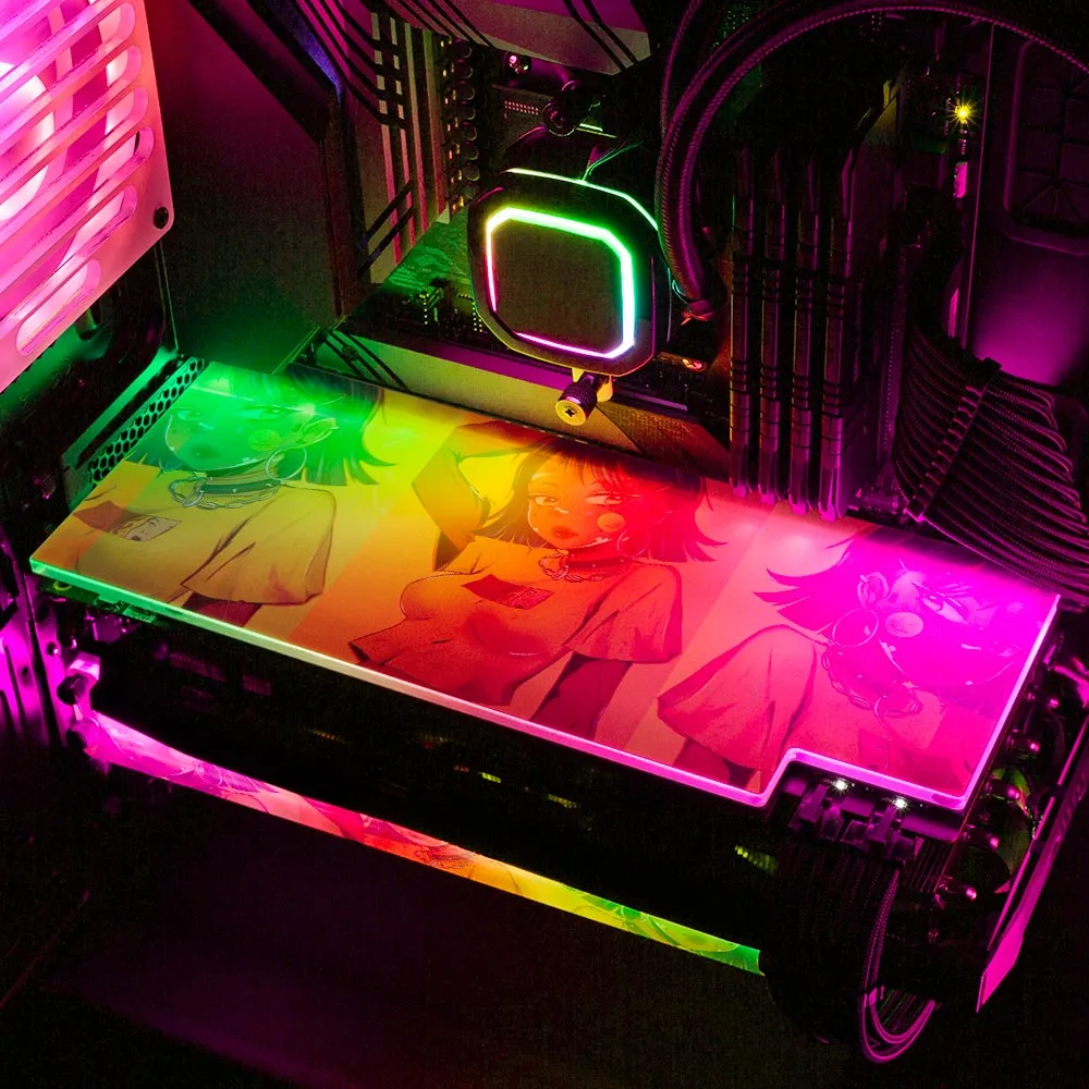 Bad to the Bone RGB GPU Backplate