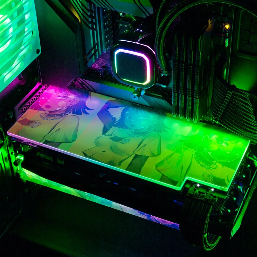 Bad to the Bone RGB GPU Backplate