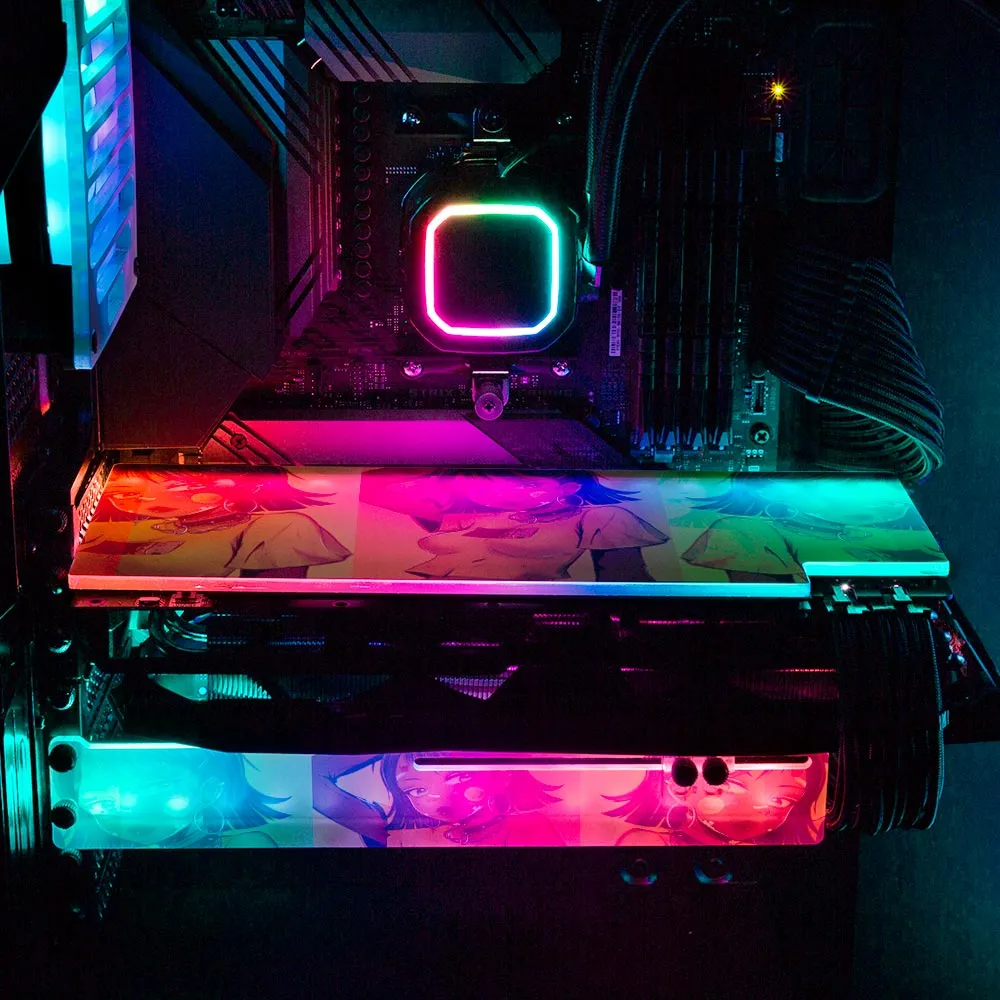 Bad to the Bone RGB GPU Backplate