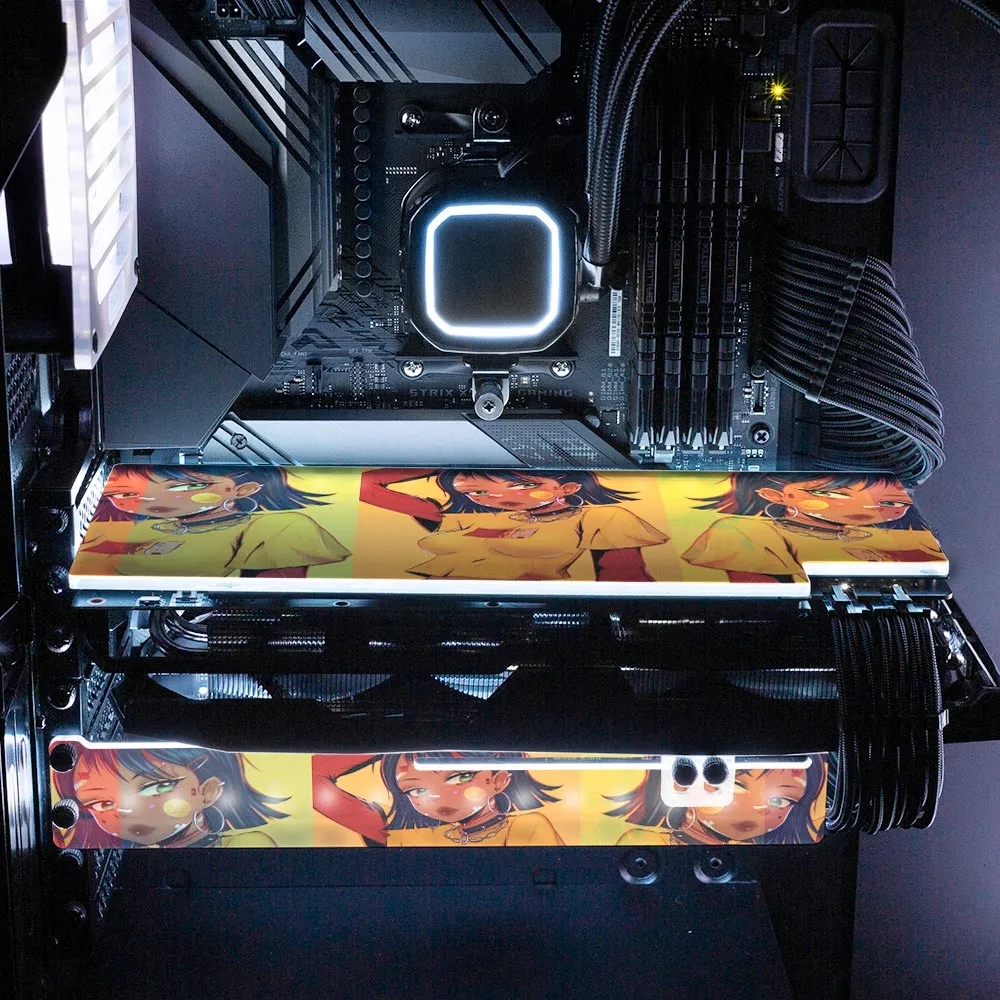 Bad to the Bone RGB GPU Backplate