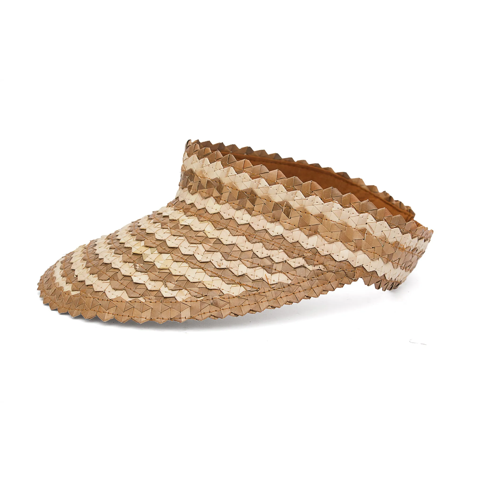 Baha Brown Island Hopper Sun Visor Hat