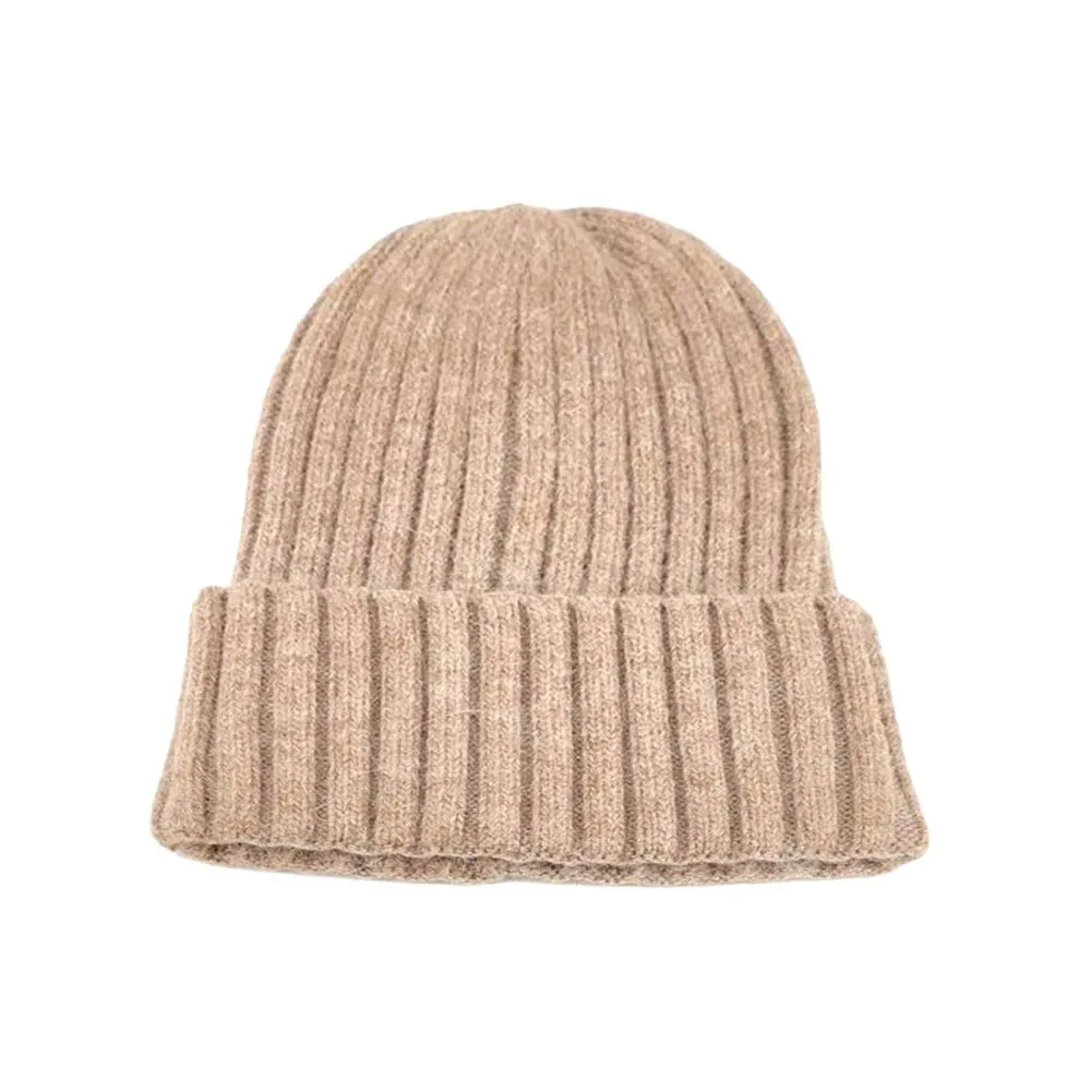 Beautiful Solid Knit Beanie Hat