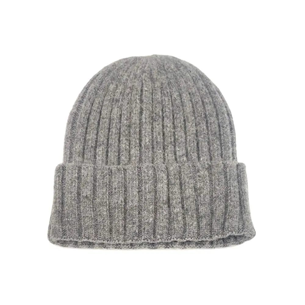 Beautiful Solid Knit Beanie Hat