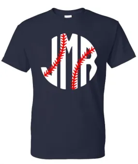 Big Baseball Monogram Tee