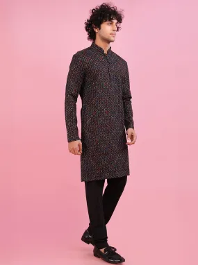 Black Kurta Pajama | TULA