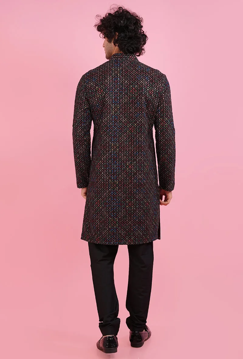 Black Kurta Pajama | TULA