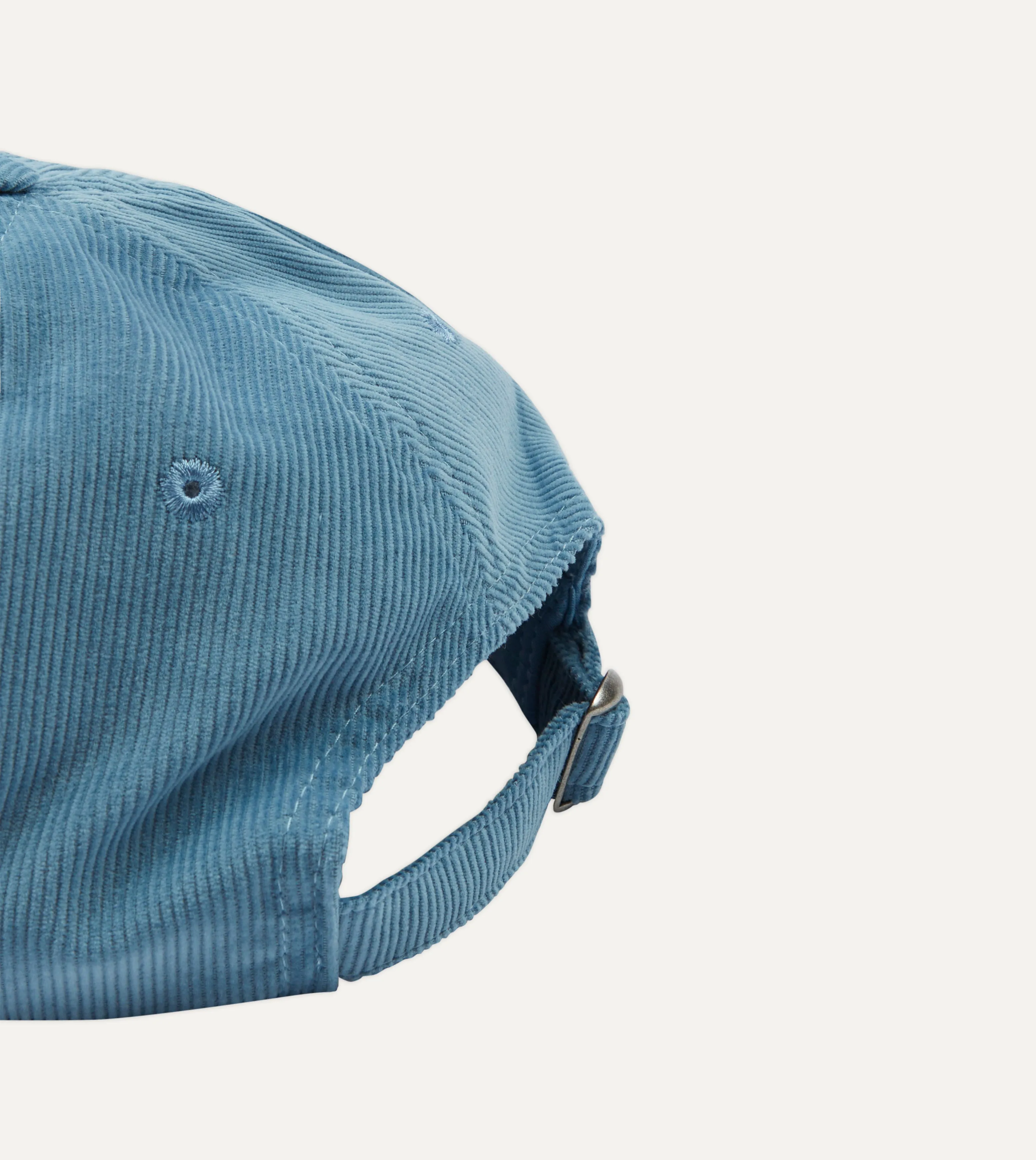 Blue Pigeon Flag Emblem Cotton Corduroy Baseball Cap