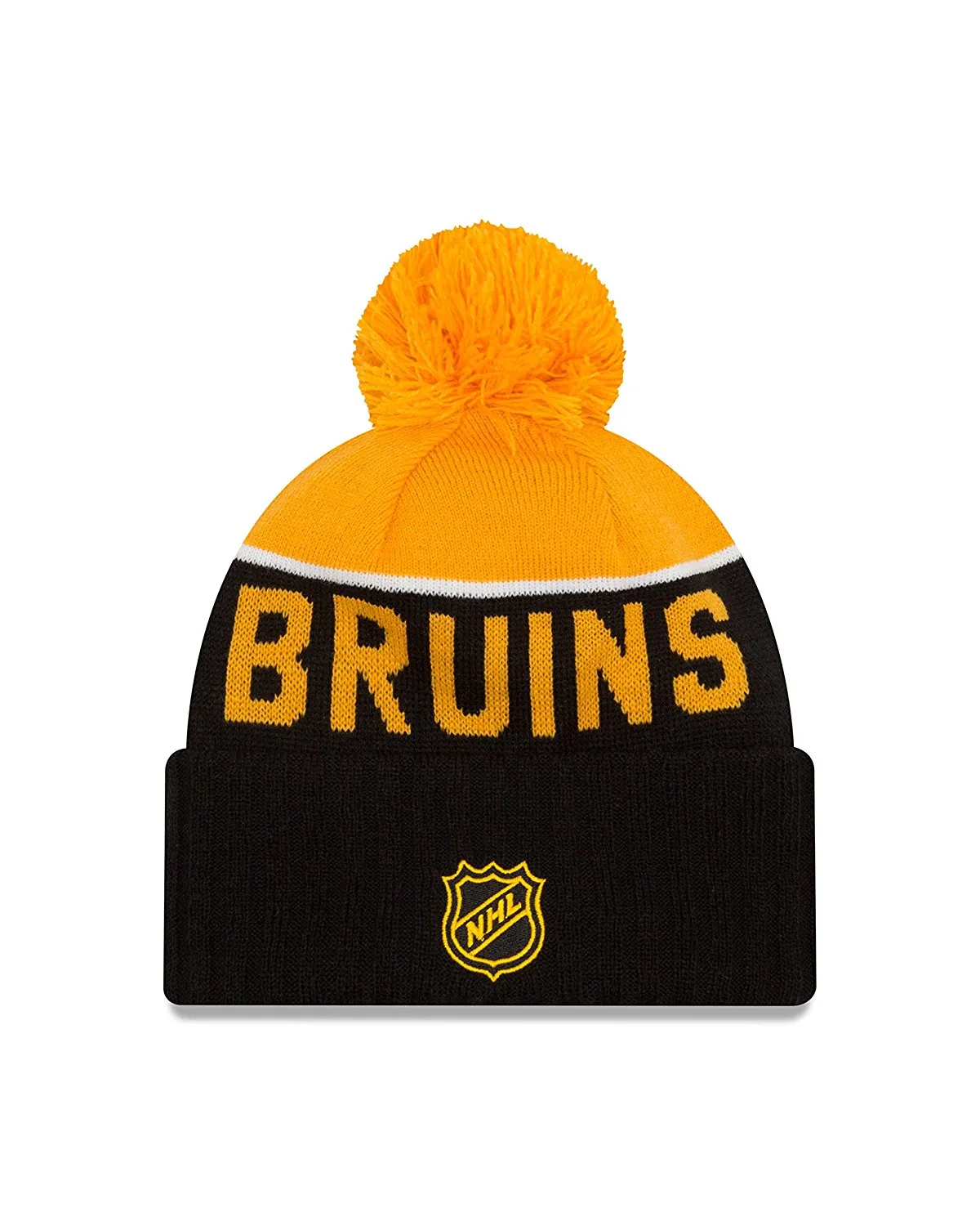 Boston Bruins NE 15 Sport Knit Beanie Toque NHL Hockey by New Era