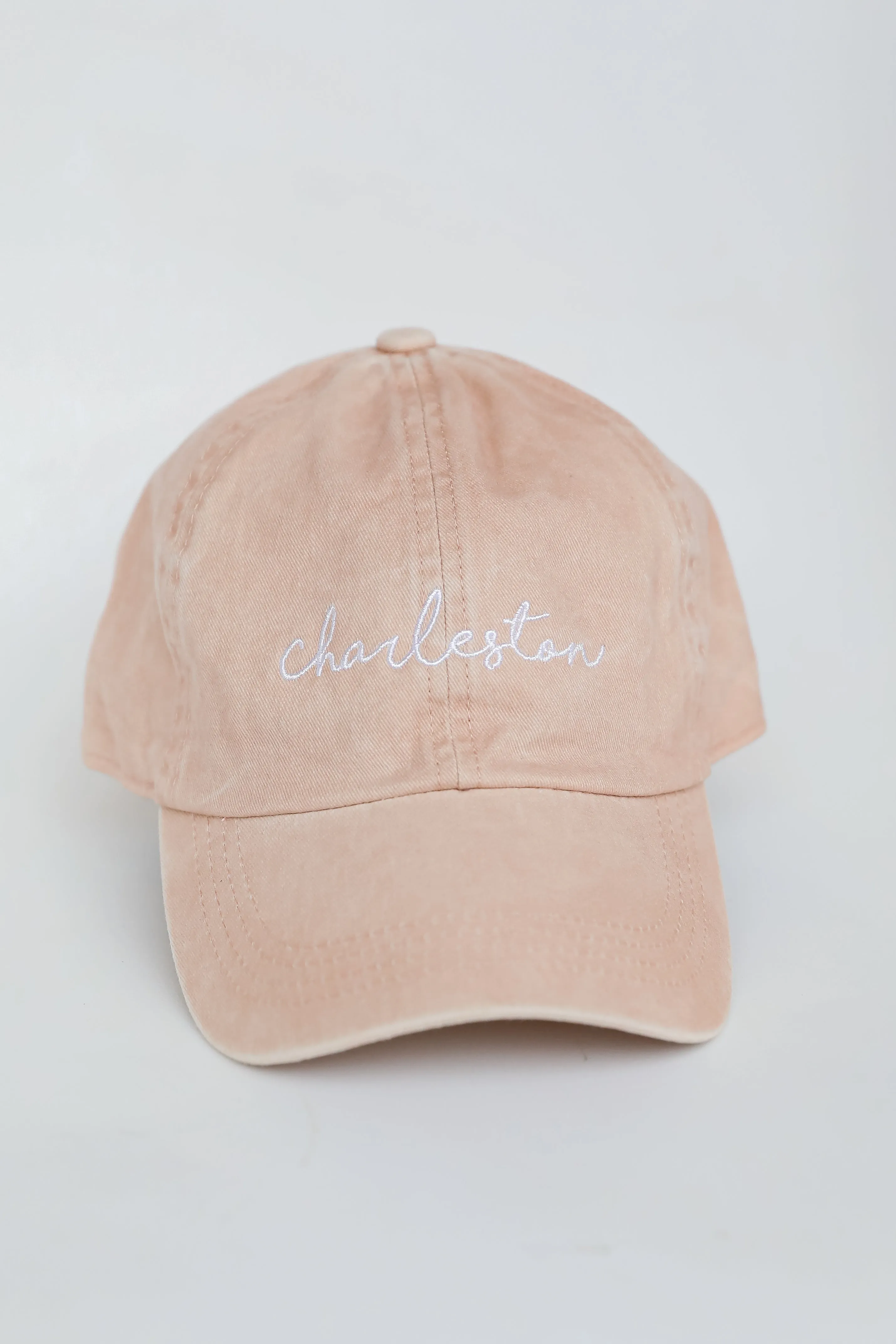 Charleston Script Embroidered Hat