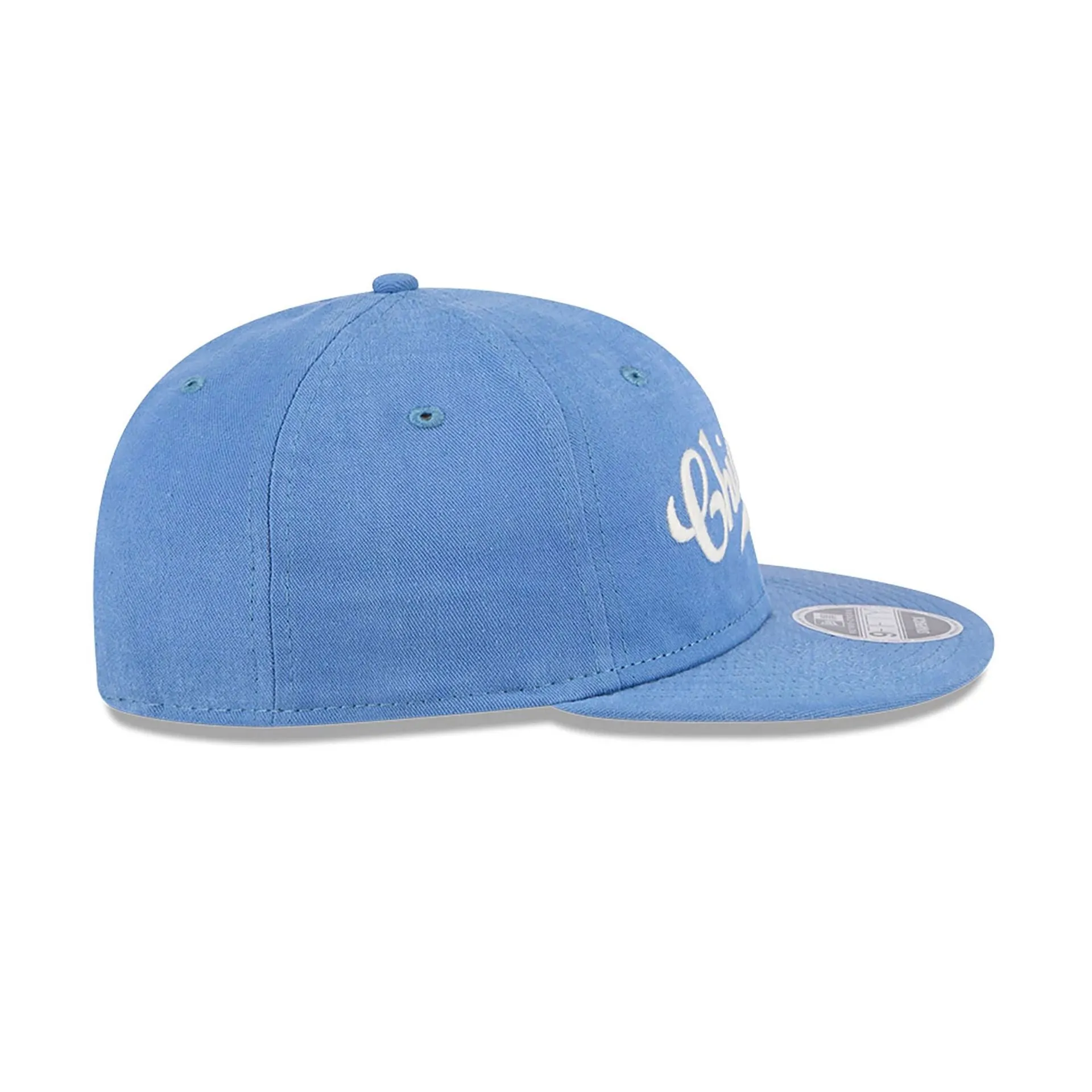 Chicago Cubs Vintage Blue Retro Crown 9FIFTY Strapback Cap