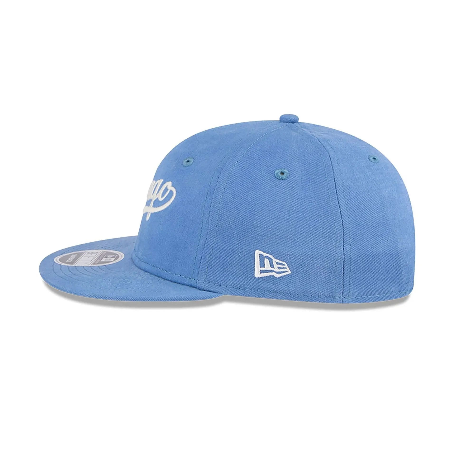 Chicago Cubs Vintage Blue Retro Crown 9FIFTY Strapback Cap