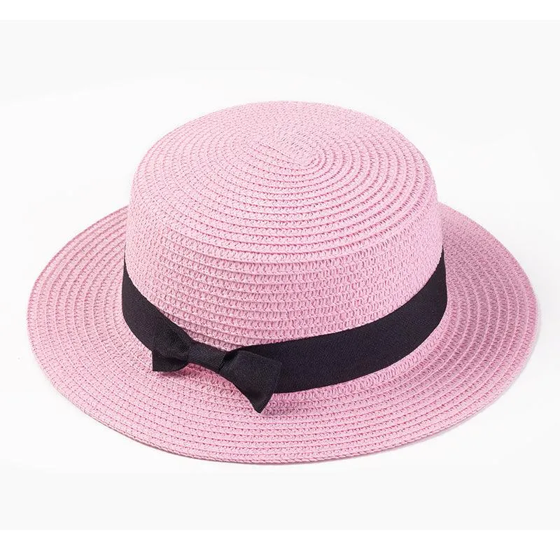 CHLOE'S CLOCHE STRAW HAT