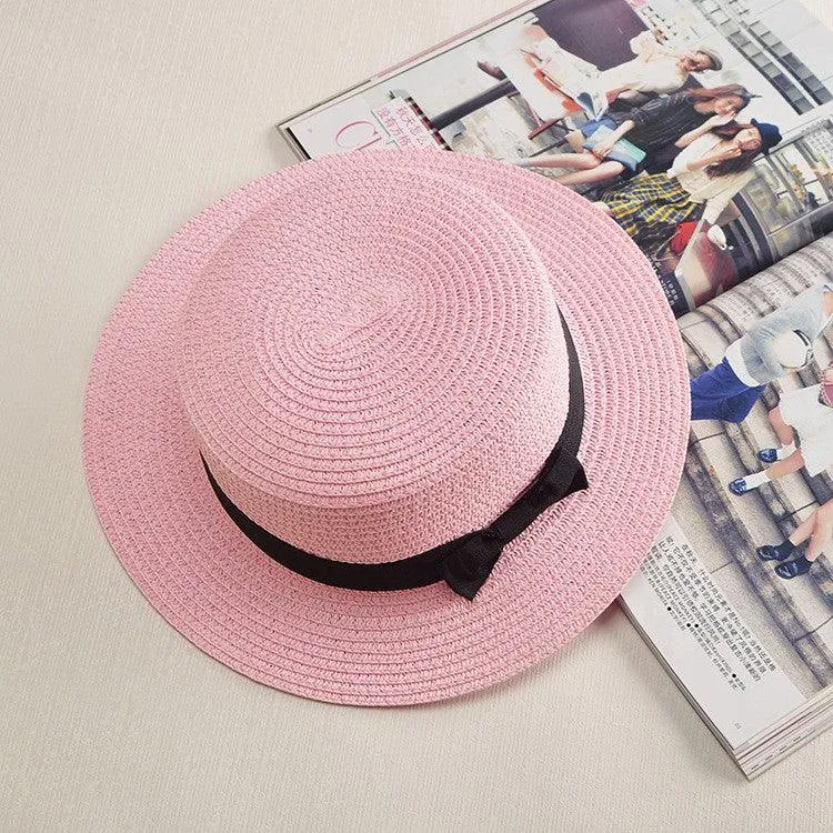 CHLOE'S CLOCHE STRAW HAT