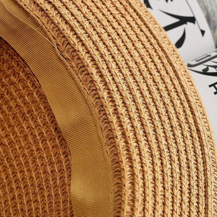 CHLOE'S CLOCHE STRAW HAT