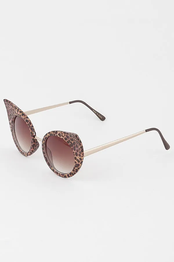 Coco Round Cat Eye Sunglasses