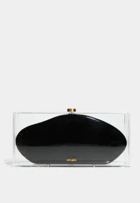 Cult Gaia Annika Clutch Black