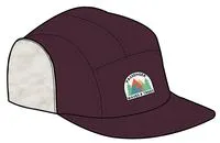 Daytime Recycled Cotton Sherpa Lined Hat - Wine