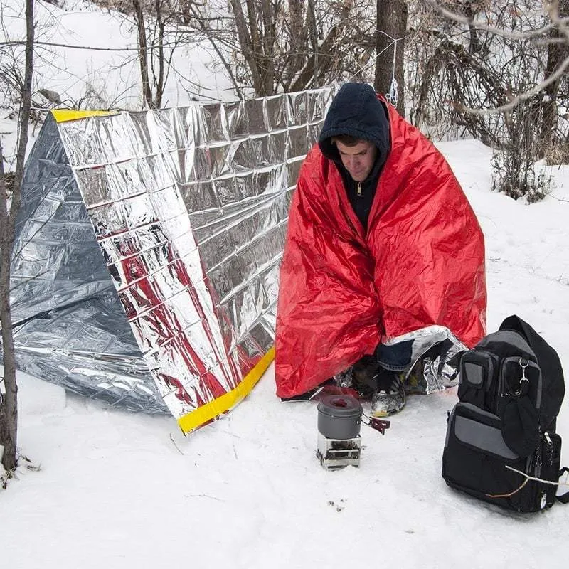 Emergency Thermal Reflective Tube Tent Shelter