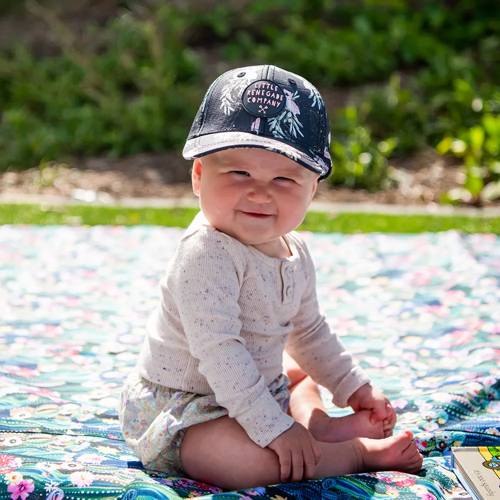 FLORAL VALENTINE BASEBALL CAP - 3 Sizes