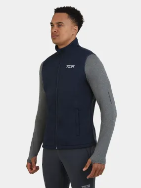 Flyweight Thermal Gilet For Men With Brushed Inner Fabric, Side & Internal Zip Pockets & Adjustable Toggles