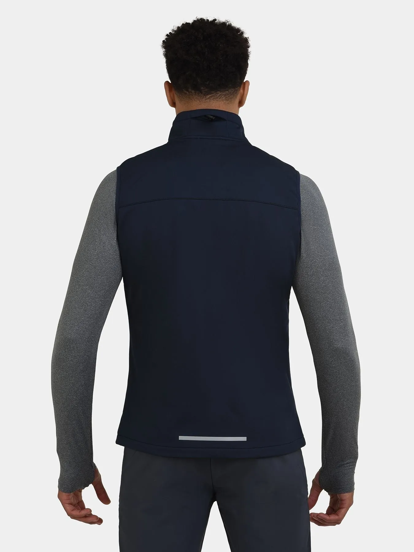 Flyweight Thermal Gilet For Men With Brushed Inner Fabric, Side & Internal Zip Pockets & Adjustable Toggles