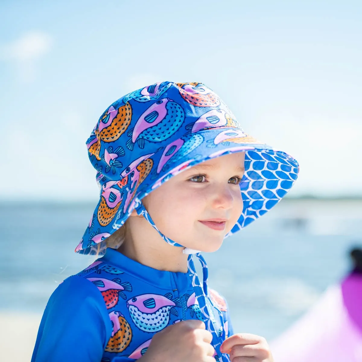 Fugu Rainbow Reversible Bucket Hat