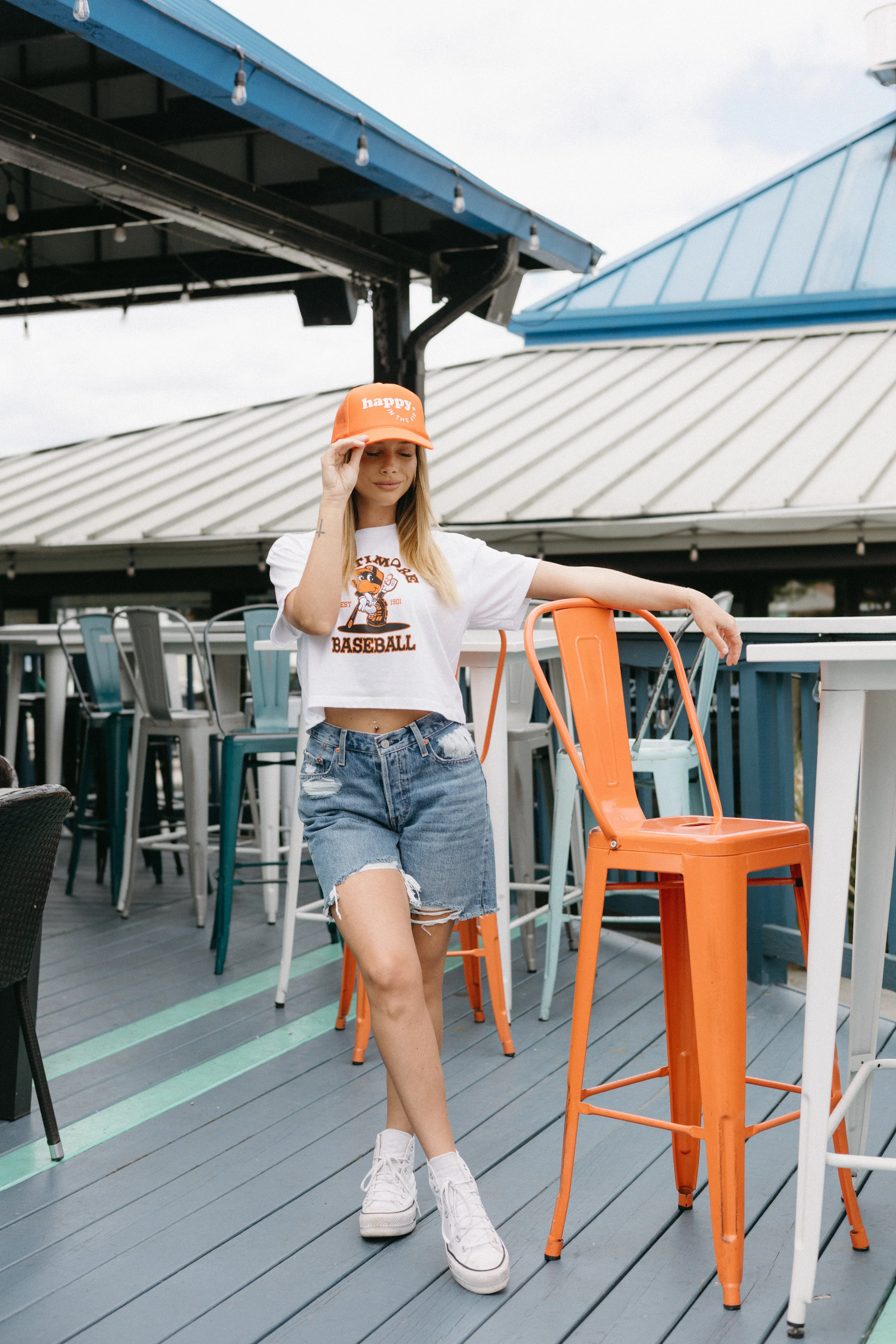 Happy In The 410 Trucker Hat