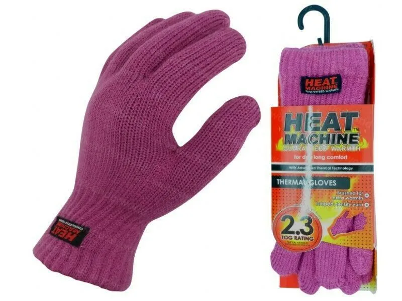 Heat Machine Thermal Ladies Gloves