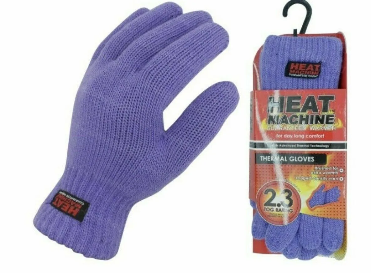 Heat Machine Thermal Ladies Gloves