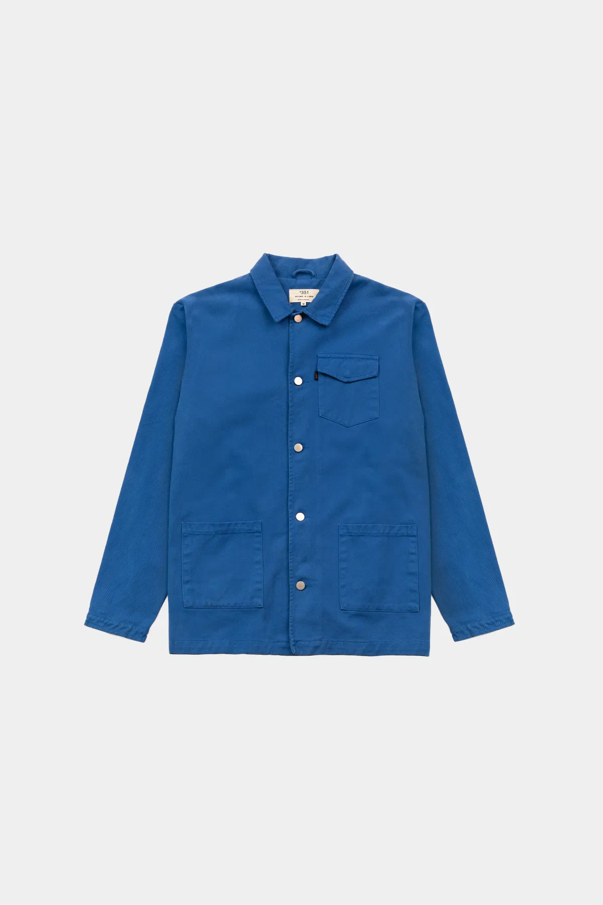 JACKET CANVAS STEEL BLUE