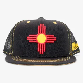 Kids New Mexico Zia Flatbill Snapback Hat