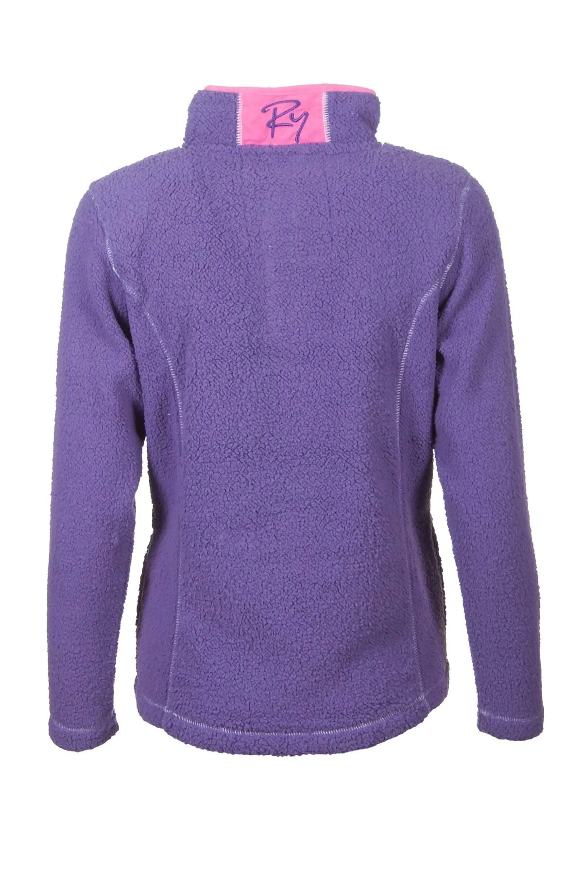 Ladies Button Neck Fun Fleece