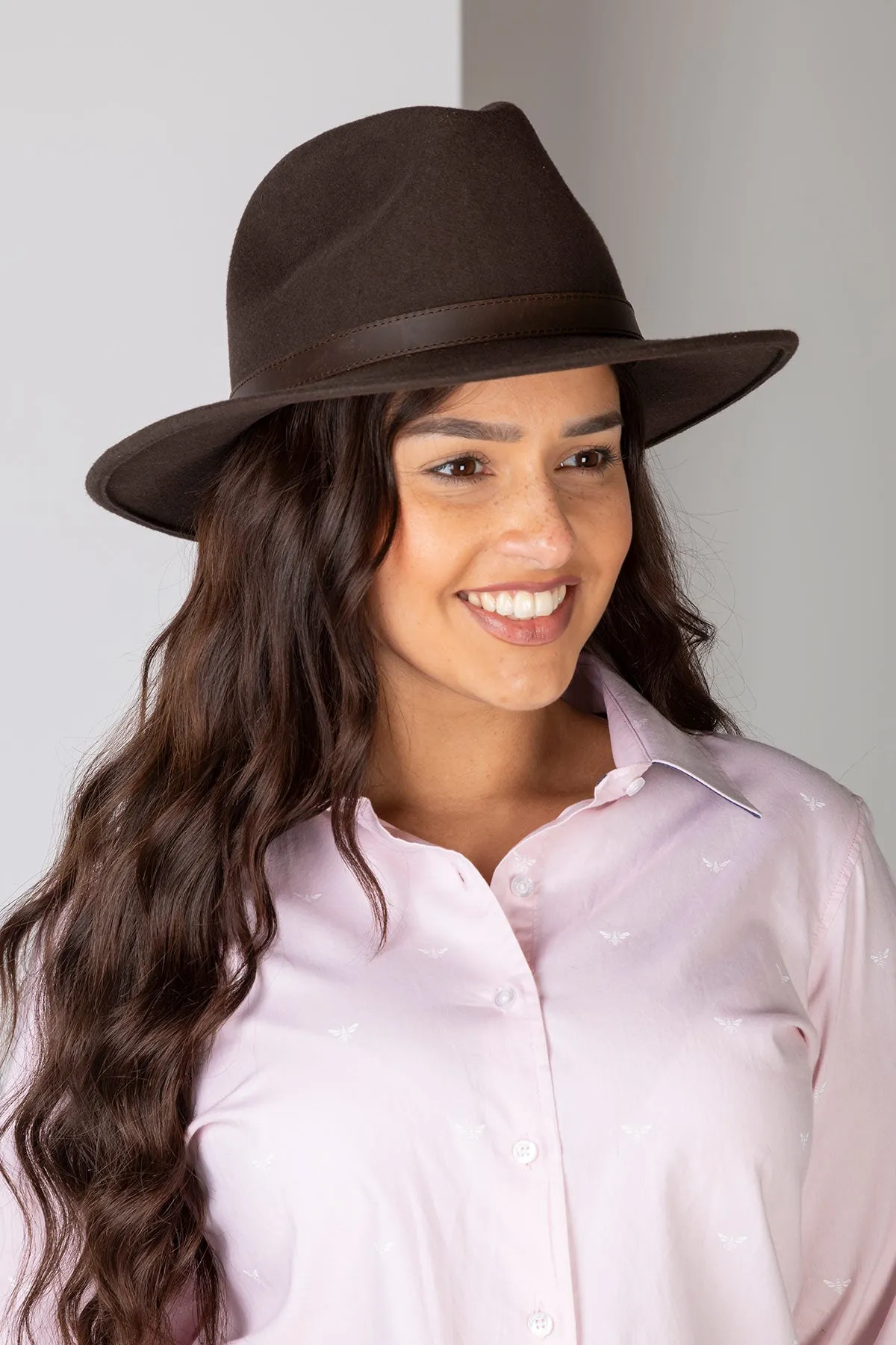 Ladies Wool Felt Hat - Danby