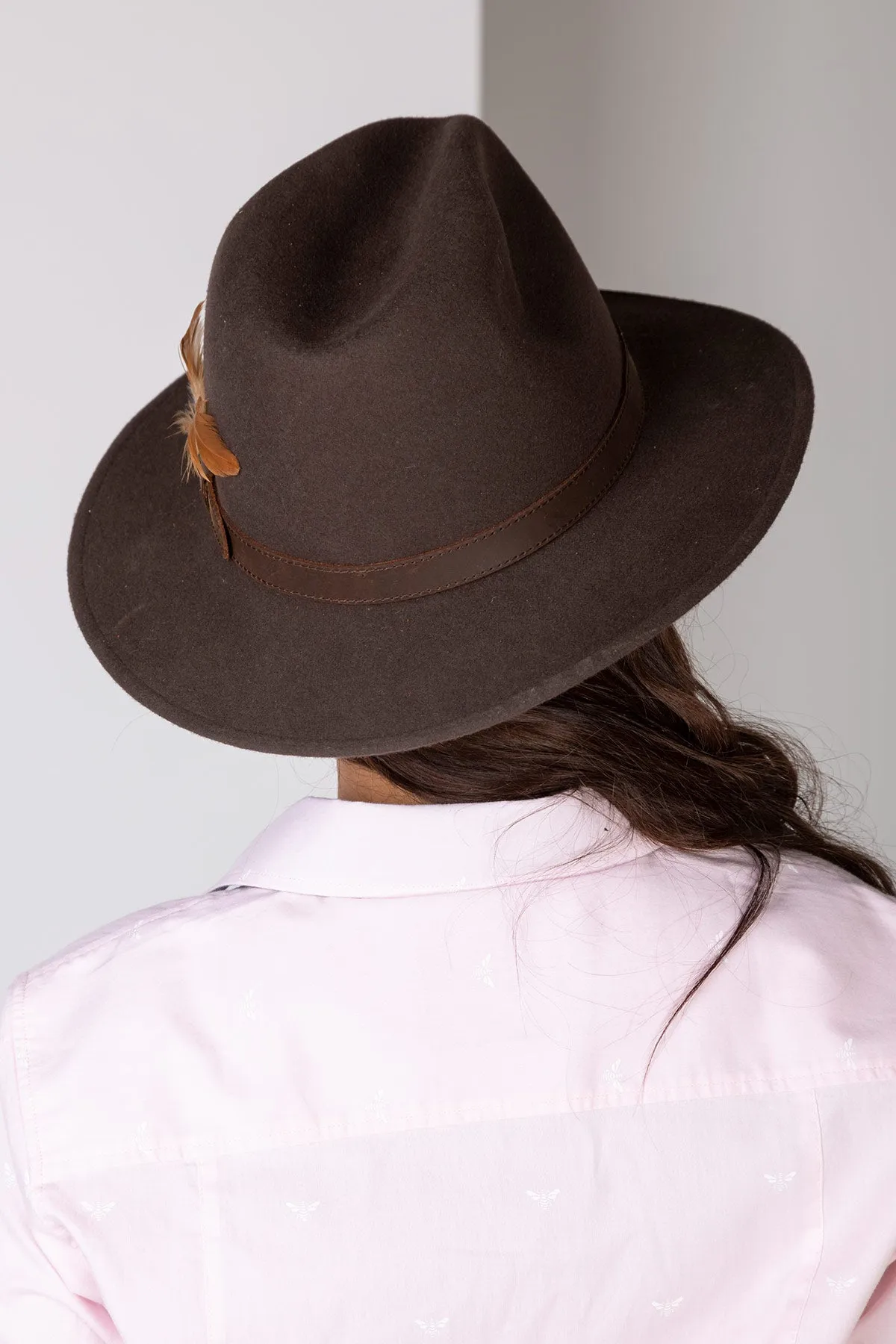 Ladies Wool Felt Hat - Danby