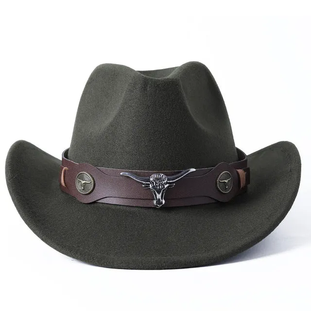 Longhorn Skull Cowgirl Hat 36 Different Styles And Colors To Choose From Two Different Longhorn Styles Silver Conchos Holstein Print Ostrich Feather Rhinestone Crown Check Them All Out!