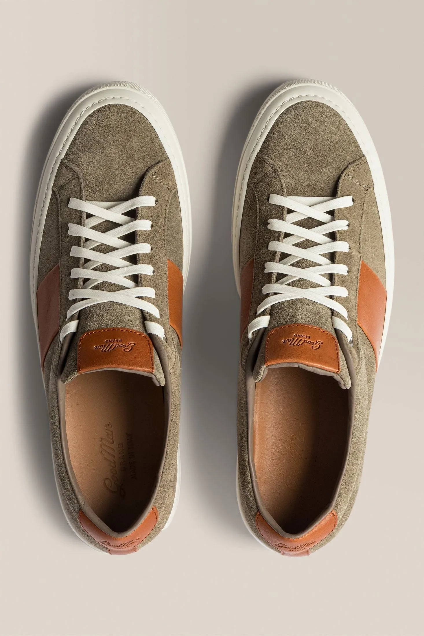 Midtown Stripe Sneaker | Suede