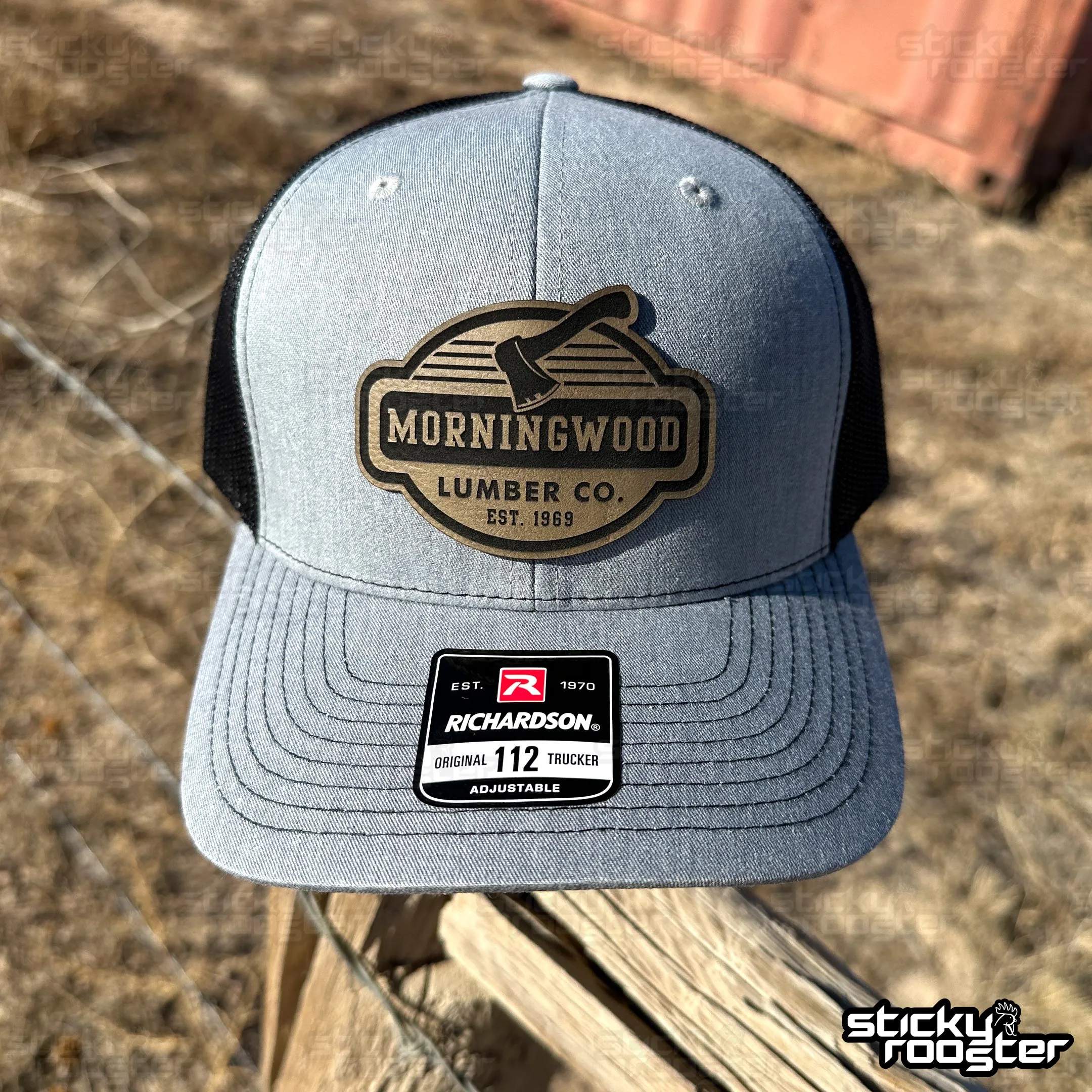 Morningwood Lumber Co. Leather Patch hat