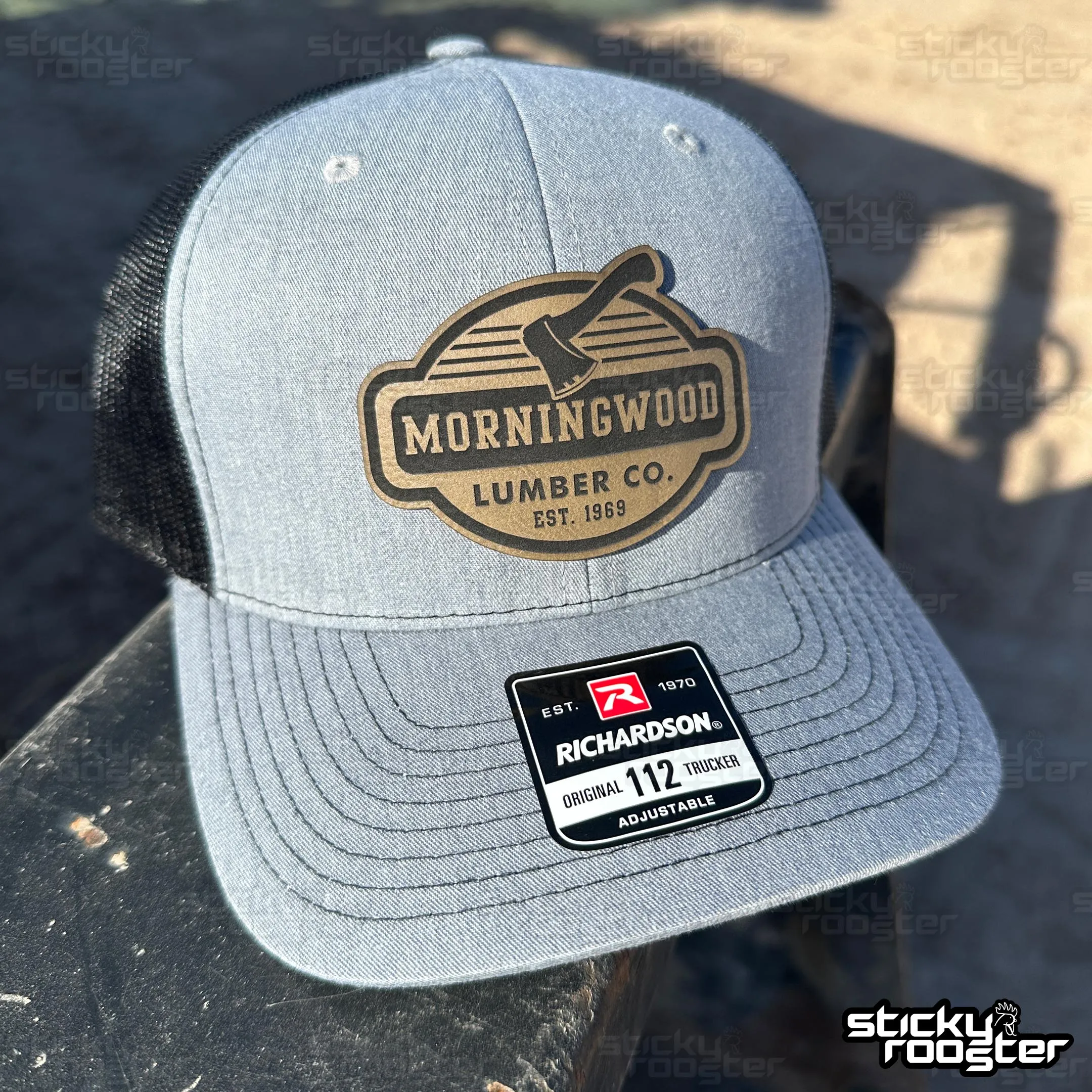 Morningwood Lumber Co. Leather Patch hat