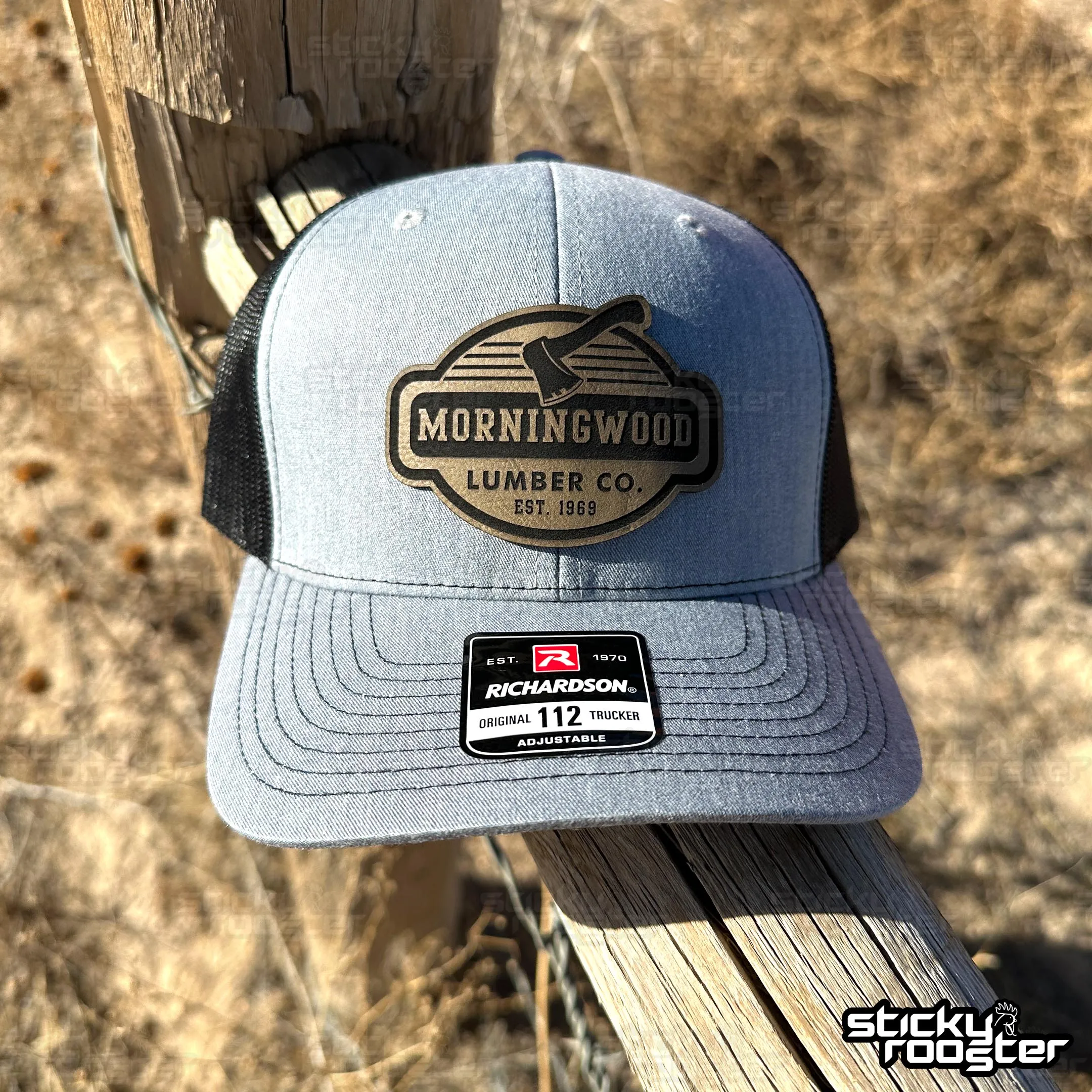 Morningwood Lumber Co. Leather Patch hat